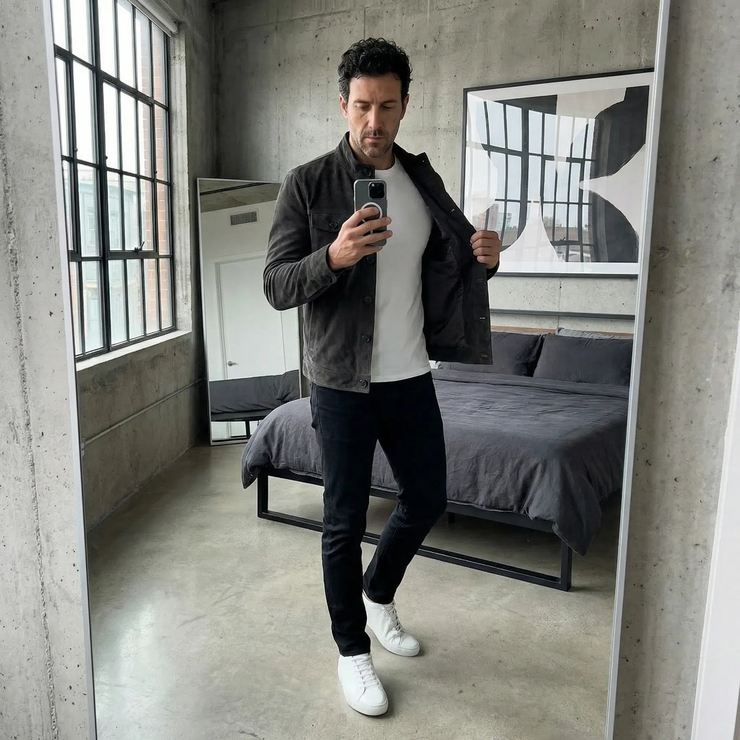 Chaqueta casual hombre
