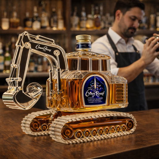 Botella de whisky - Edición Excavadora