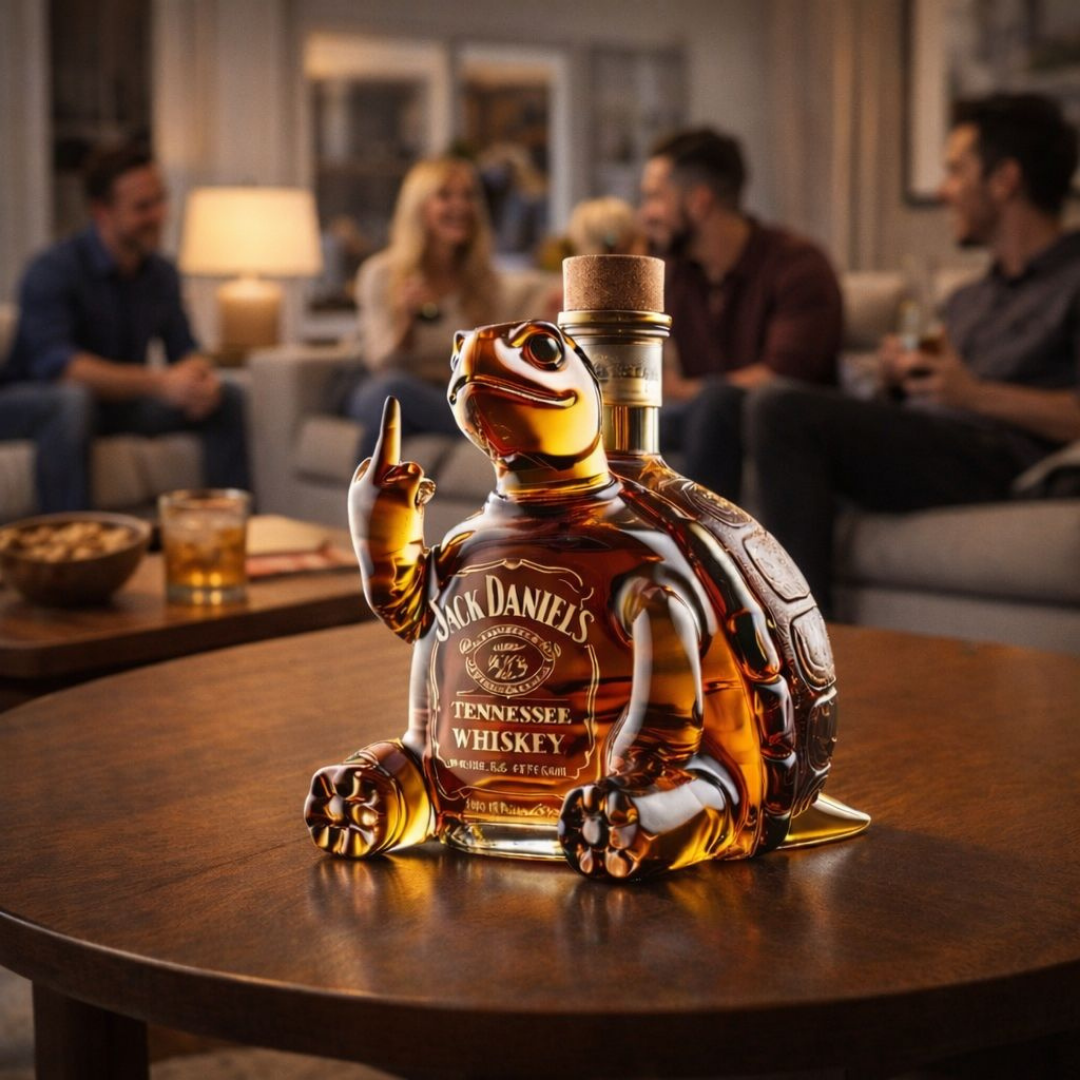 Botella de whisky - Edición Tortuga