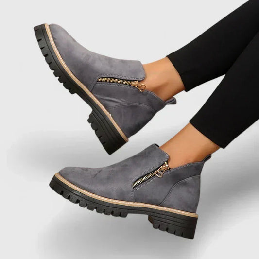 Botines con Cremallera