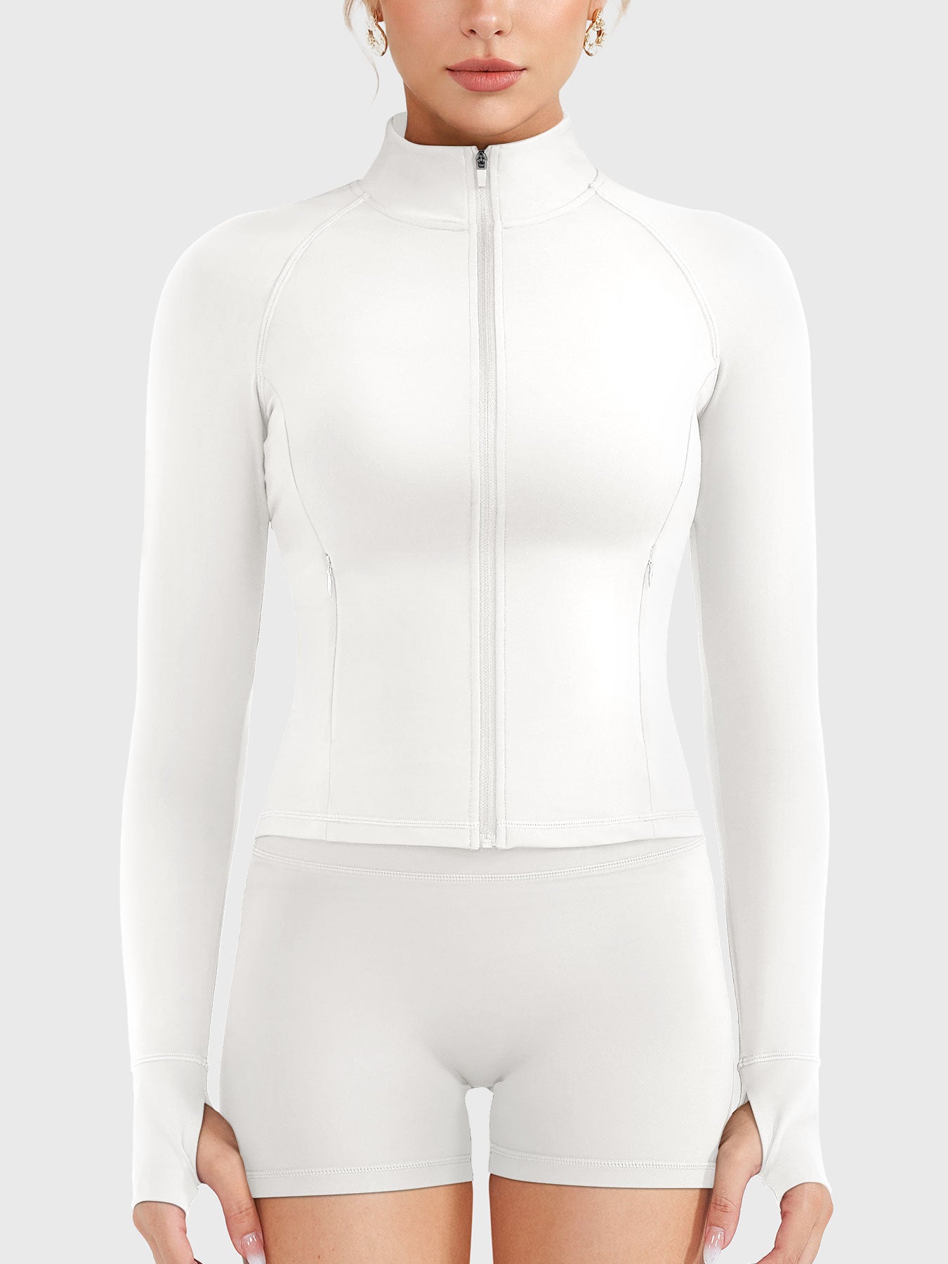 Victoria Fitness | Chaqueta deportiva con cremallera