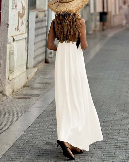Morven | Vestido largo cruzado
