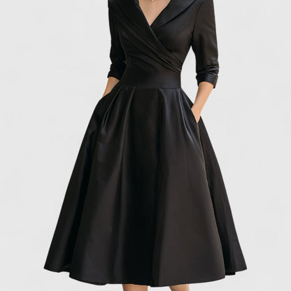 Rosalía | Elegante vestido con un sutil brillo.