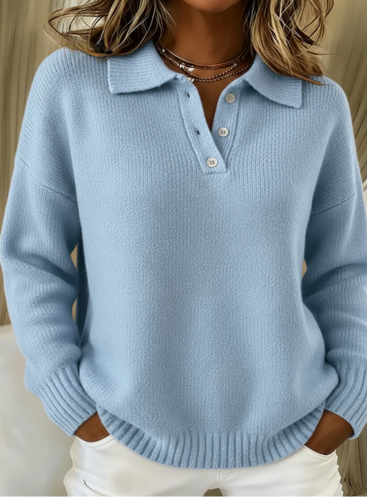 Esther | Jersey con cuello abierto