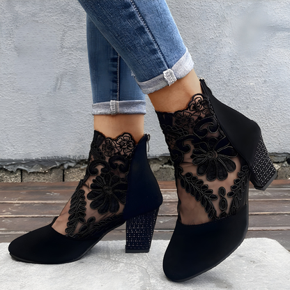 Tacones de Malla