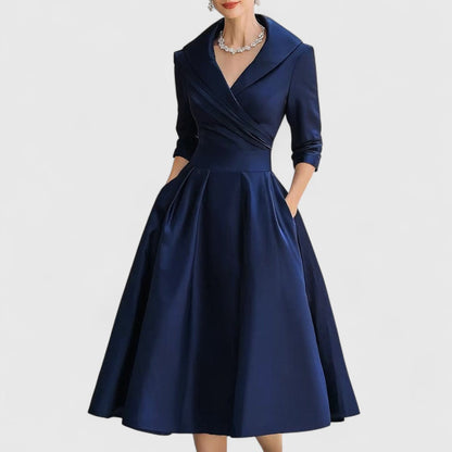 Rosalía | Elegante vestido con un sutil brillo.