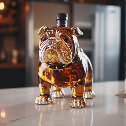 Botella de whisky - Edición Bulldog
