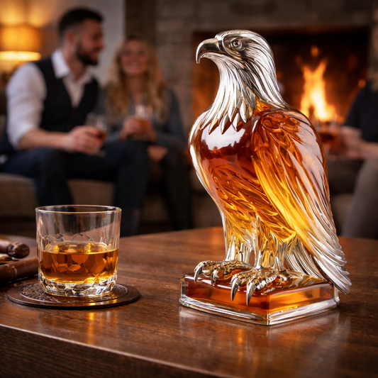 Botella de whisky - Edición Águila