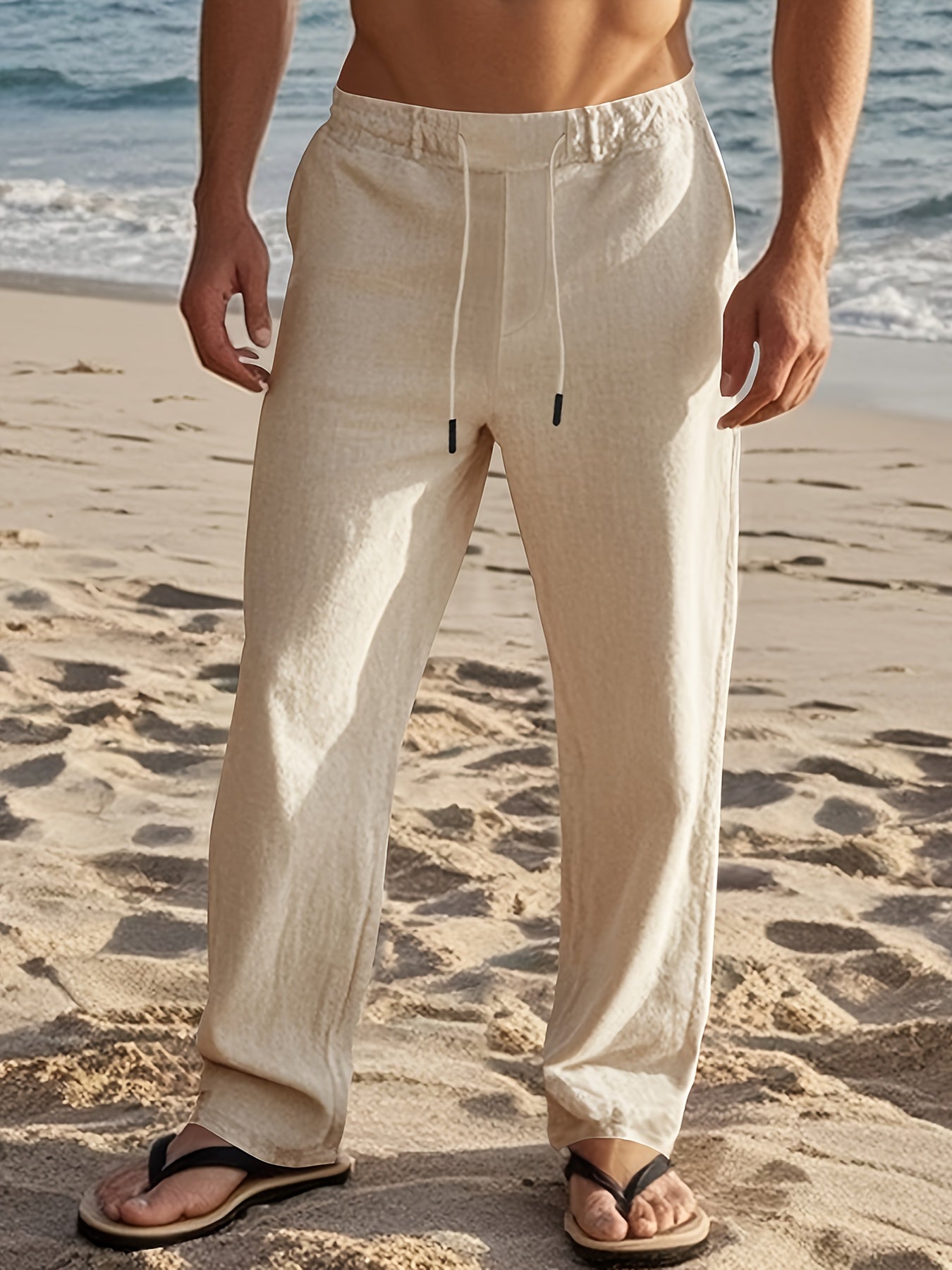 Pantalón de Lino Hombre