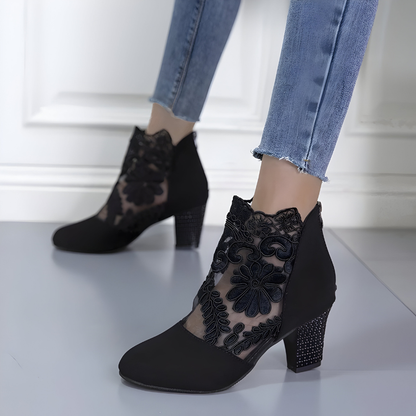 Tacones de Malla