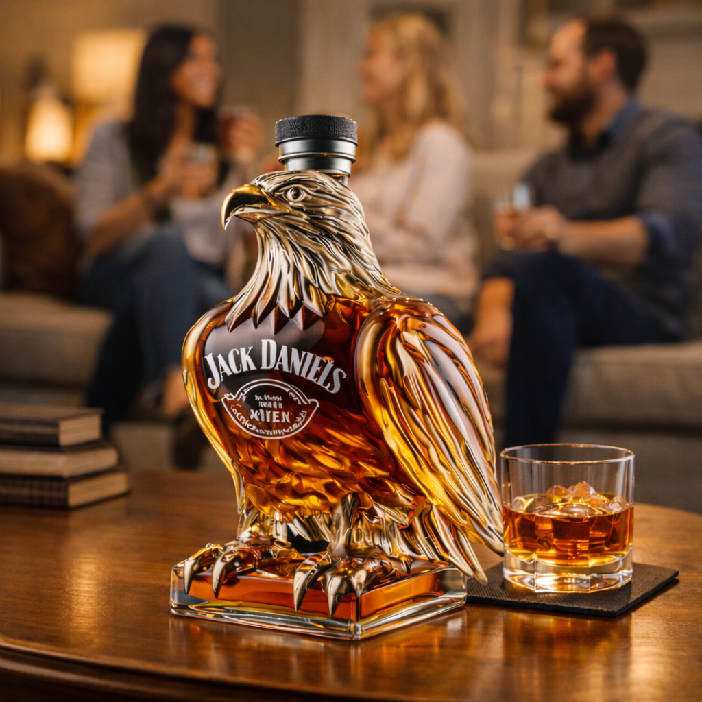 Botella de whisky - Edición Águila