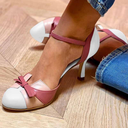 Sandalias tacón vintage