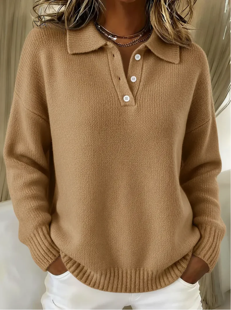 Esther | Jersey con cuello abierto