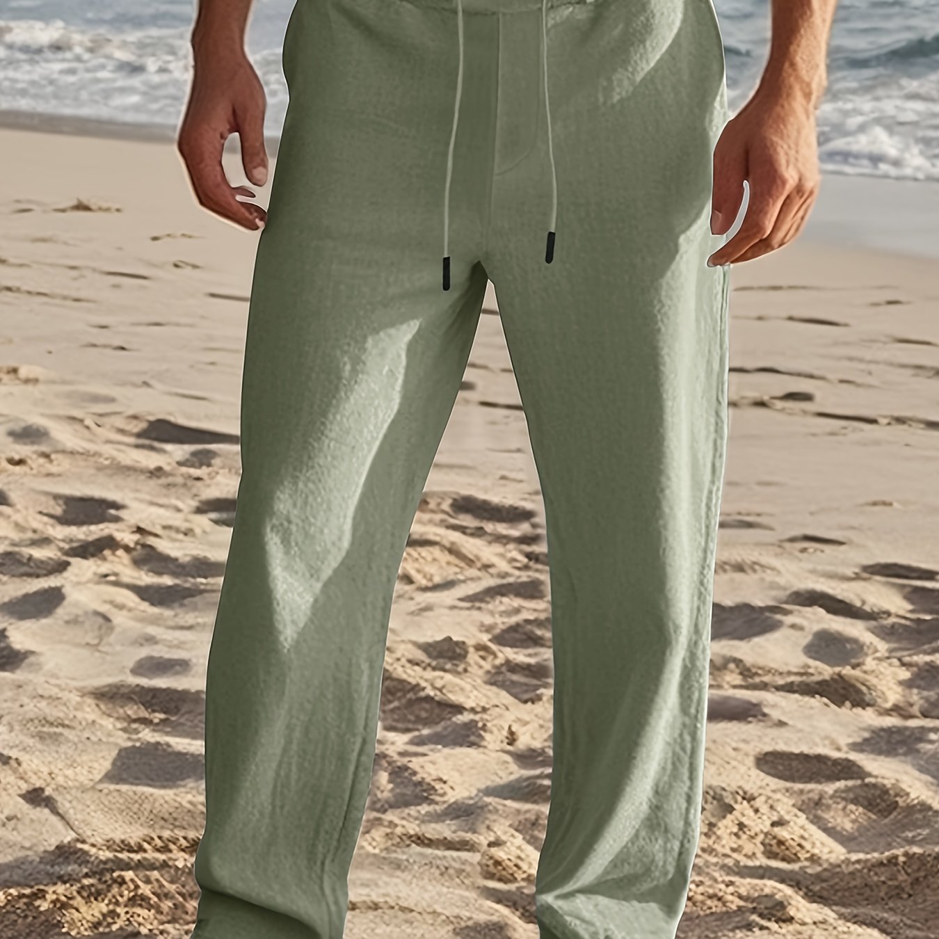 Pantalón de Lino Hombre