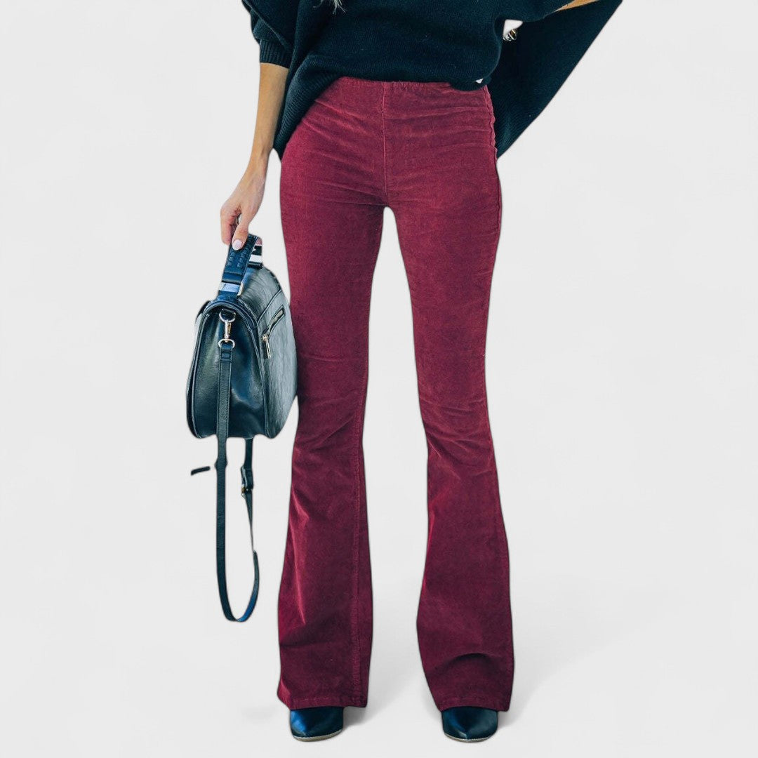 Pantalones Campana de Pana