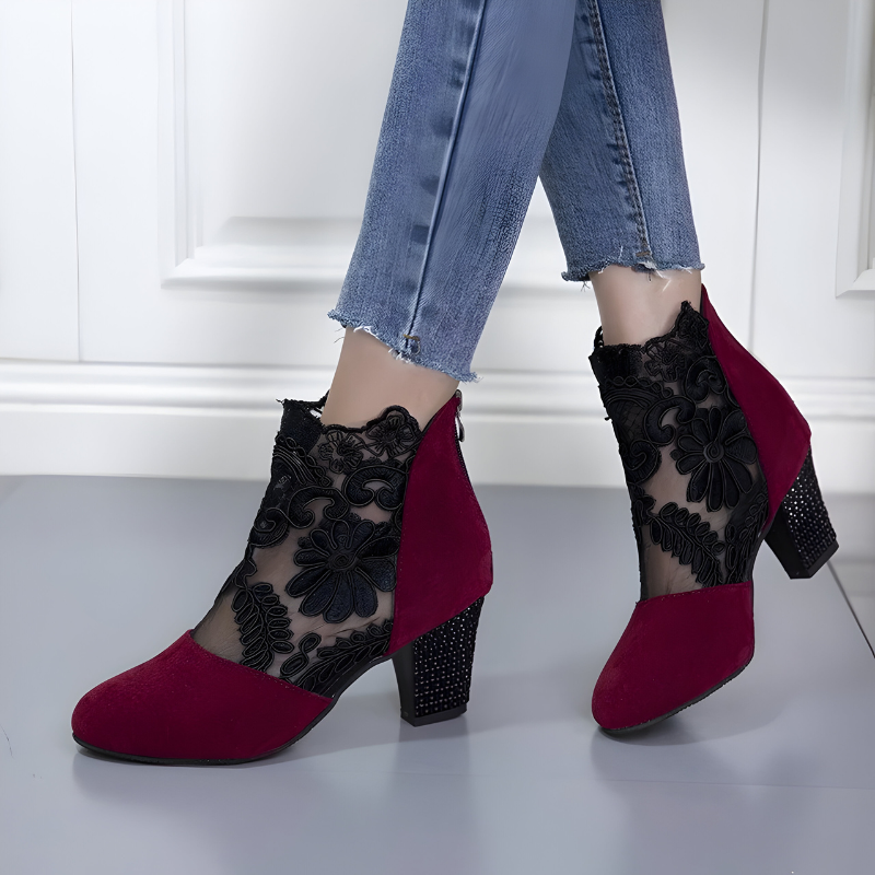 Tacones de Malla