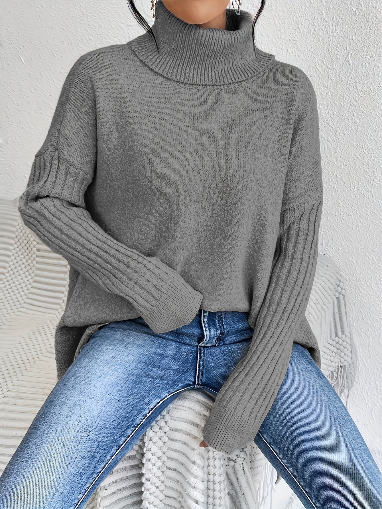 Olaya | Jersey de cuello alto