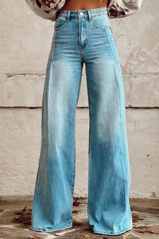 Pantalones Tiro Ancho Vintage