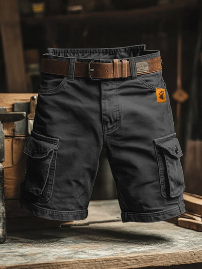 Cazel | Pantalones cortos cargo con múltiples bolsillos