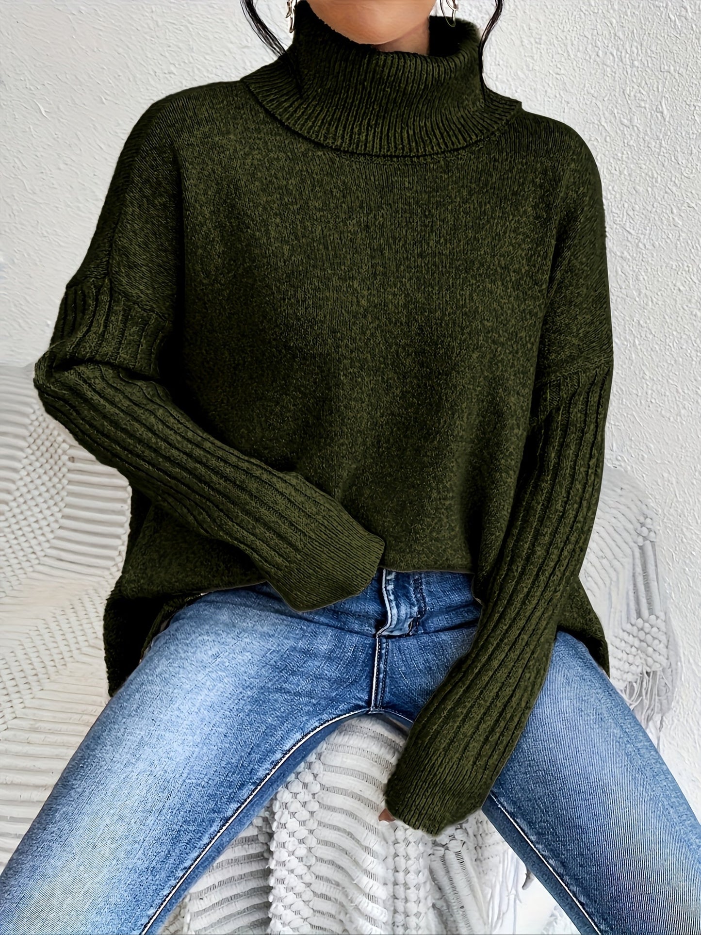 Olaya | Jersey de cuello alto