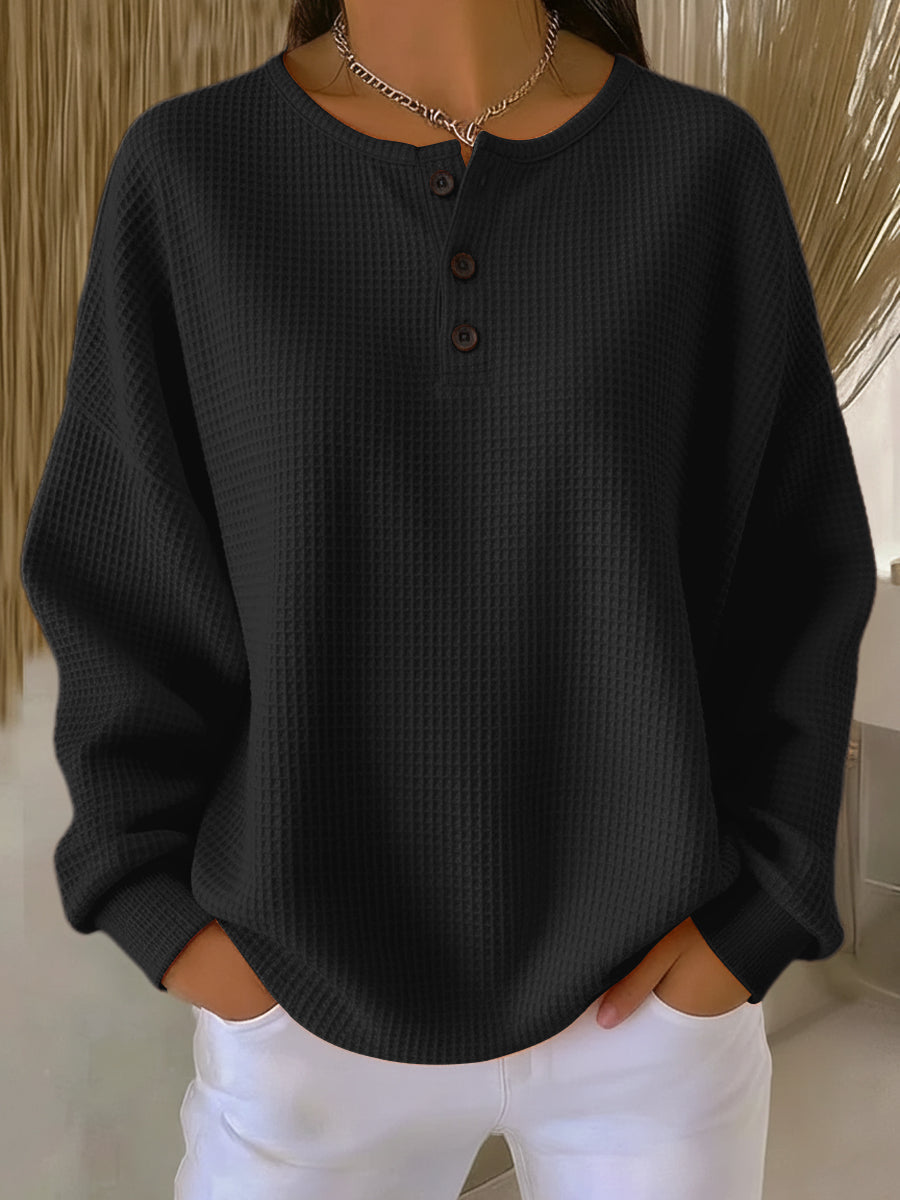 Amaya | Sudadera con botones
