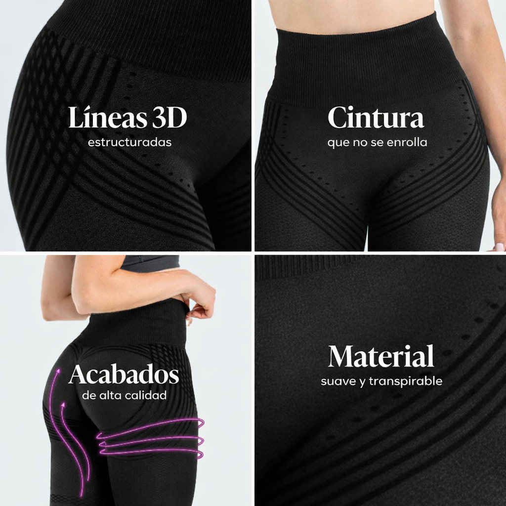 Leggins 3D Anti-Celulitis