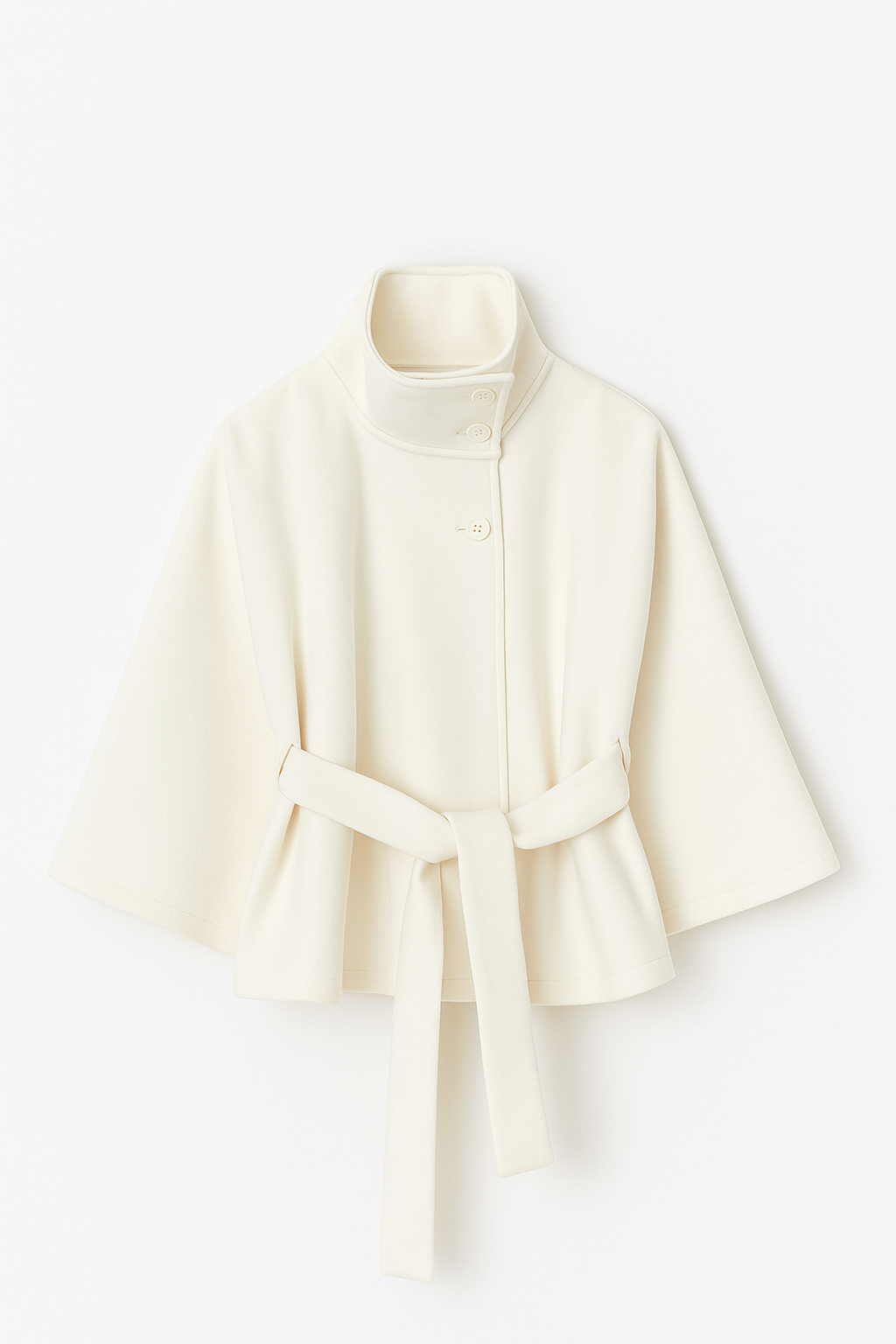 Chloe | Chaqueta cuello alto y cinturón