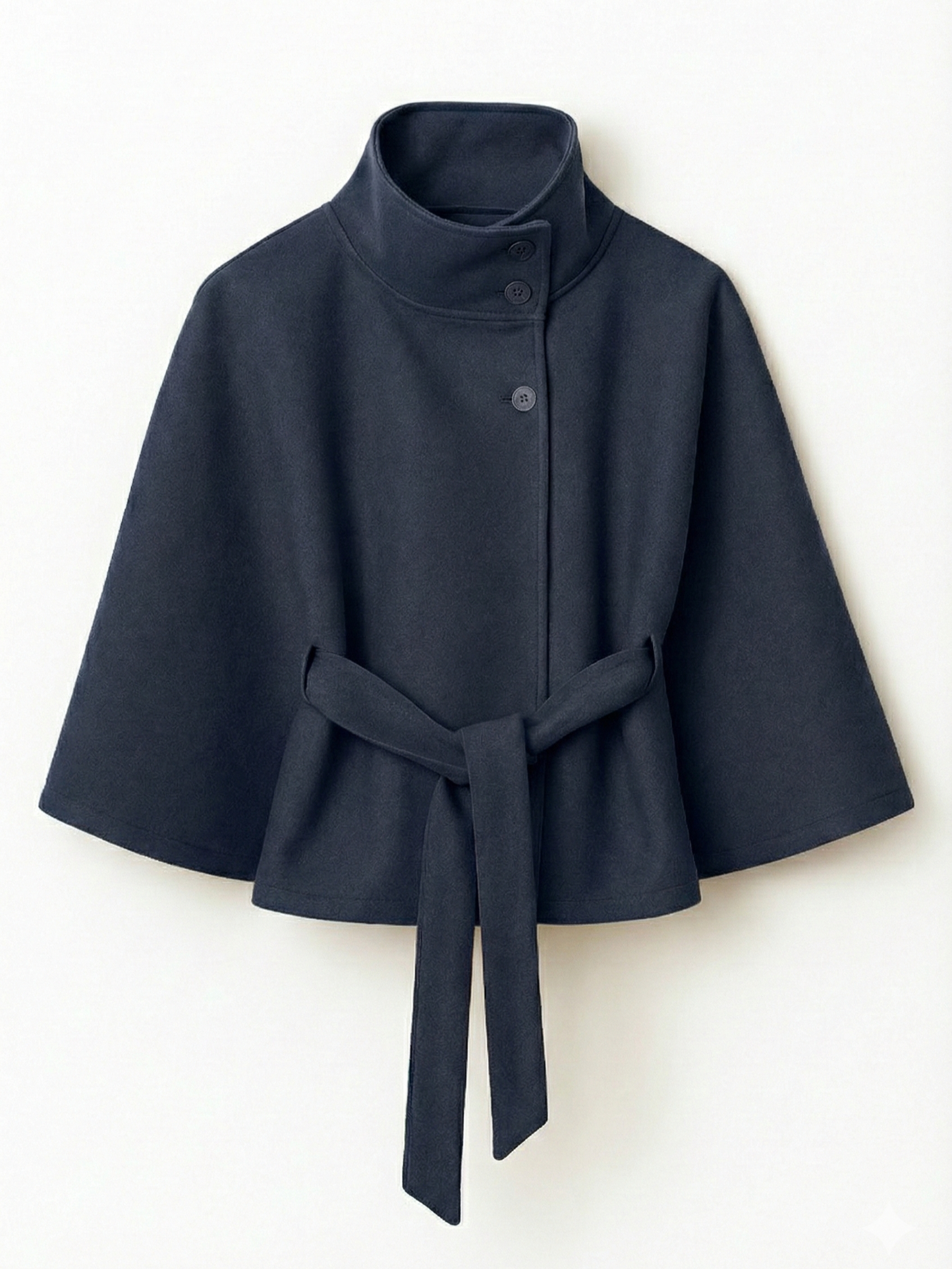 Chloe | Chaqueta cuello alto y cinturón