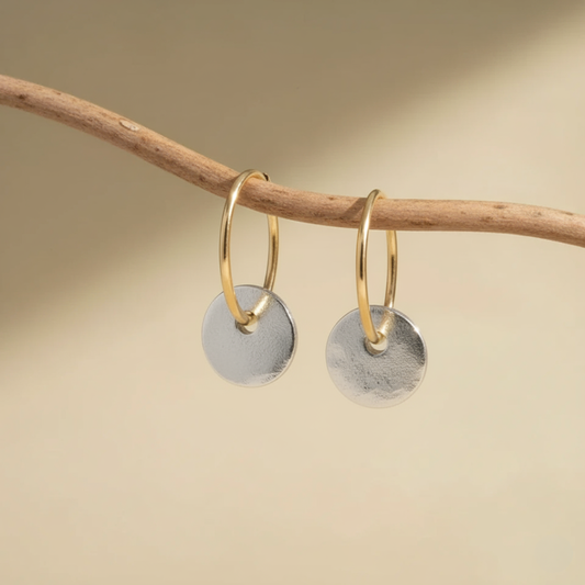 Pendientes de aro elegantes