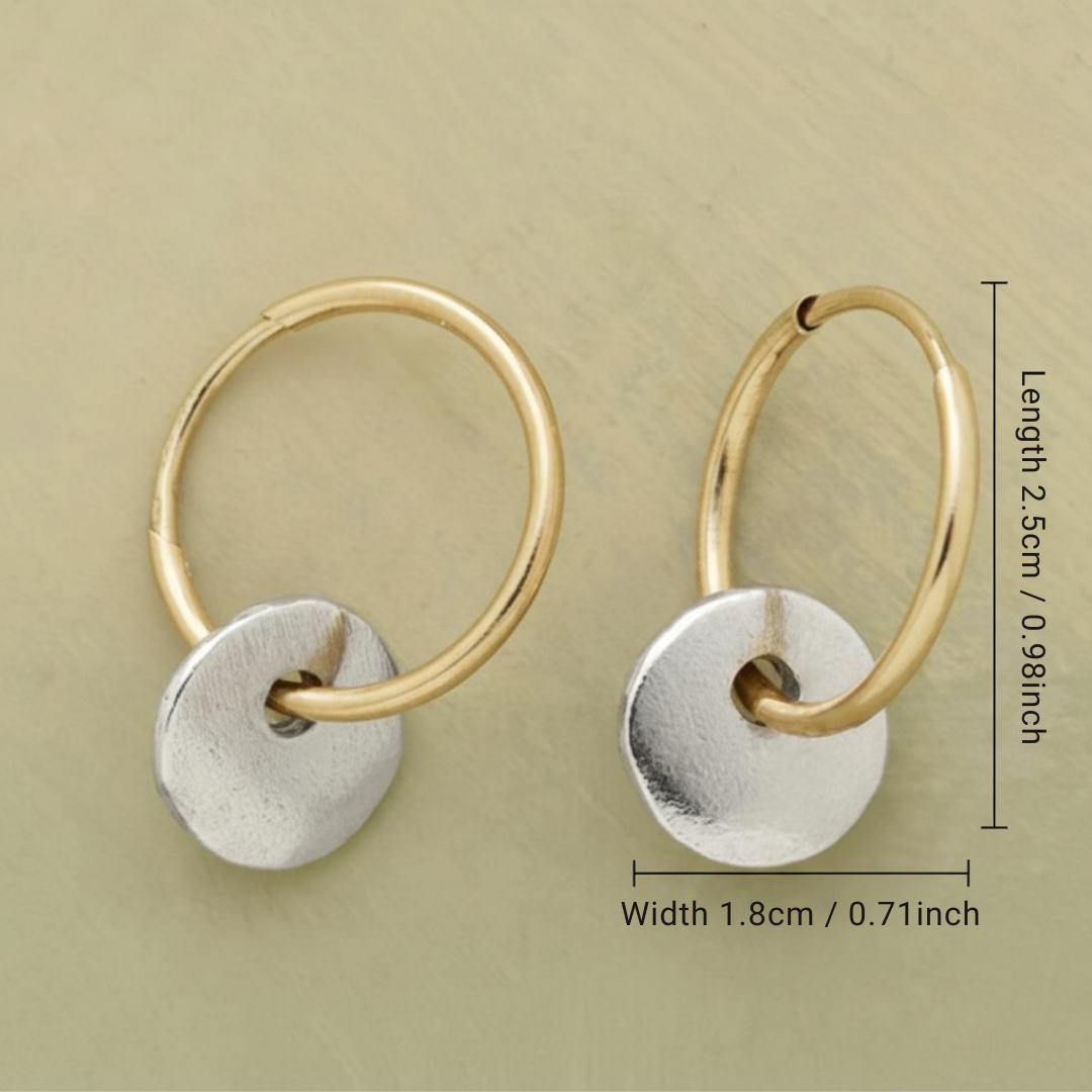 Pendientes de aro elegantes