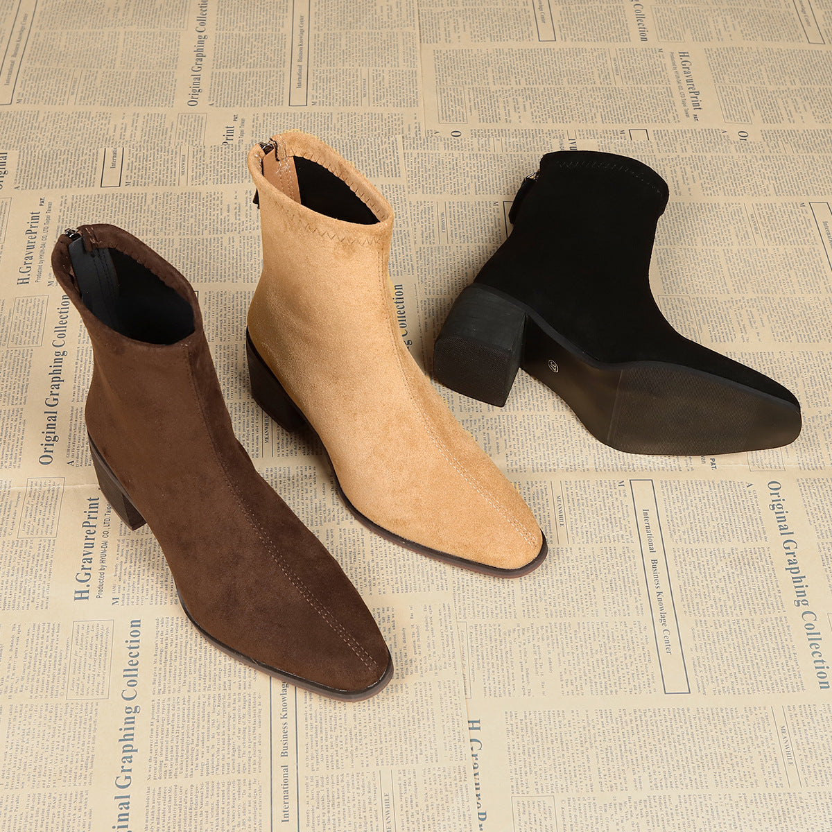 Botines con Tacón