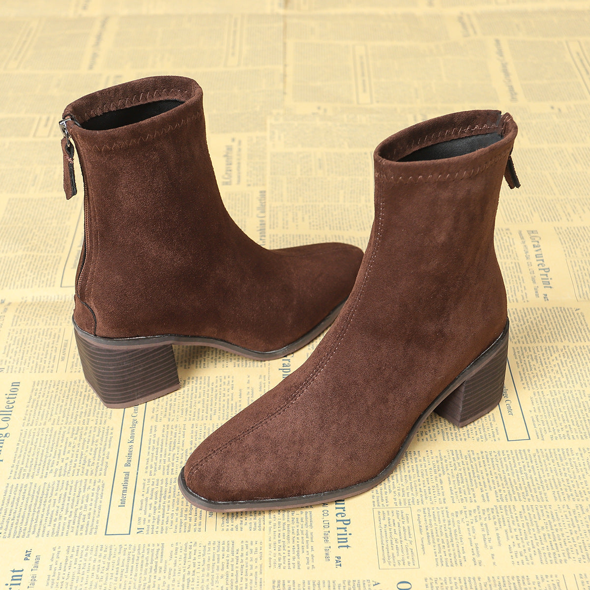 Botines con Tacón