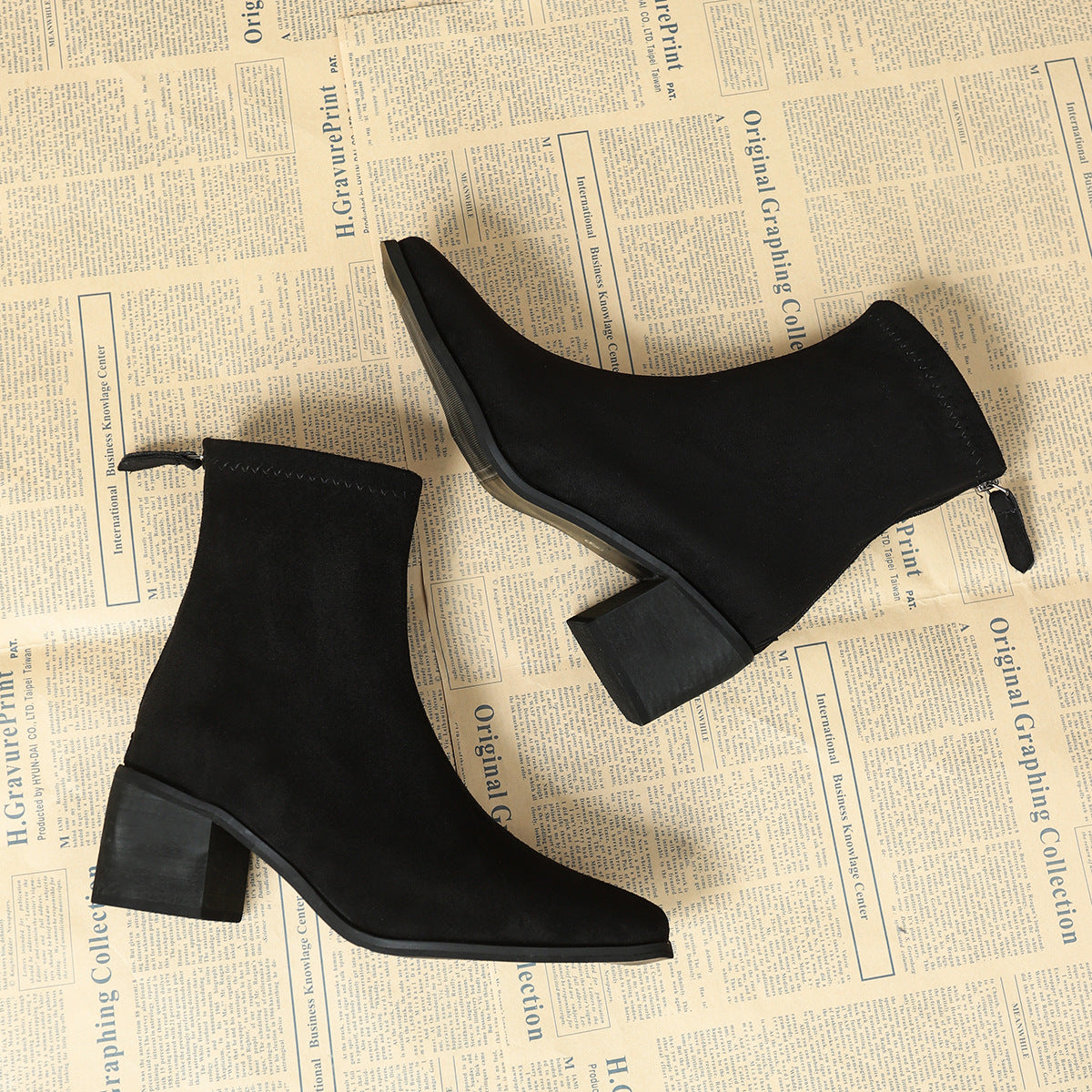 Botines con Tacón