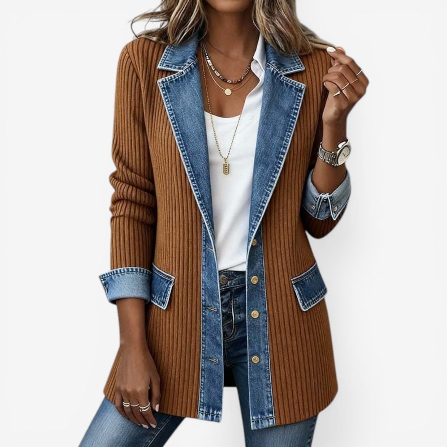 Emilia | Chaqueta de denim