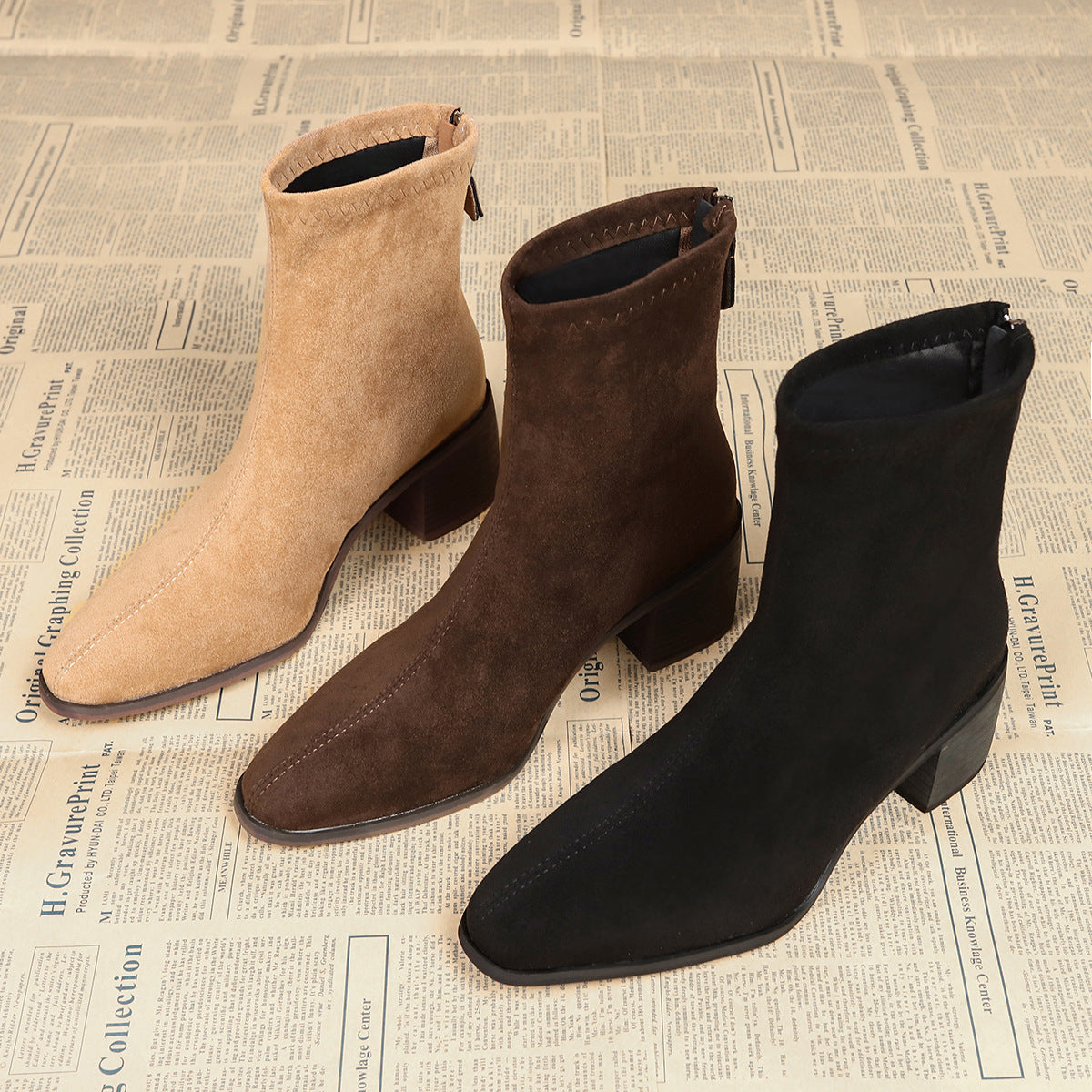 Botines con Tacón