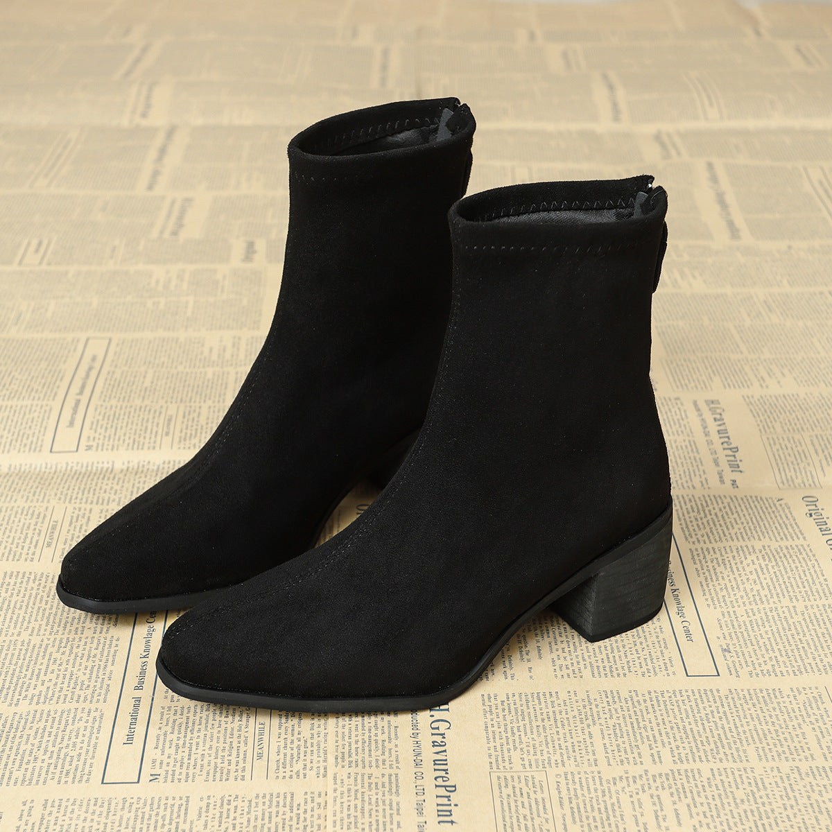 Botines con Tacón