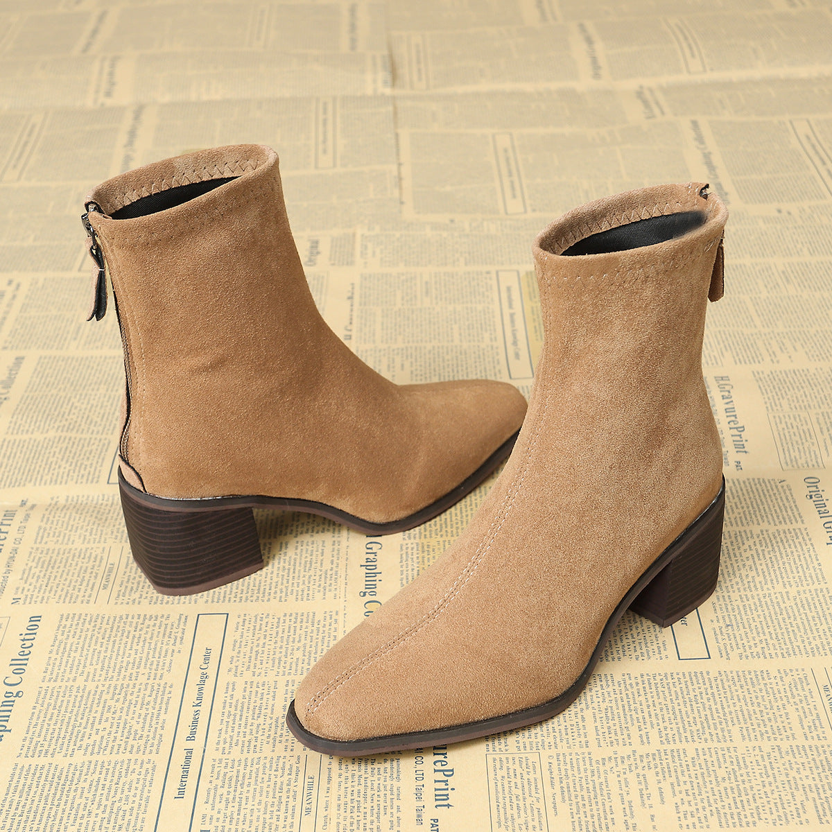 Botines con Tacón