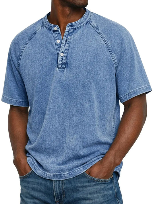 Leblanc™ | Camisa vintage abotonada para hombre