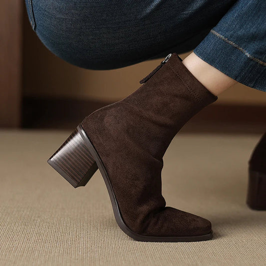 Botines con Tacón
