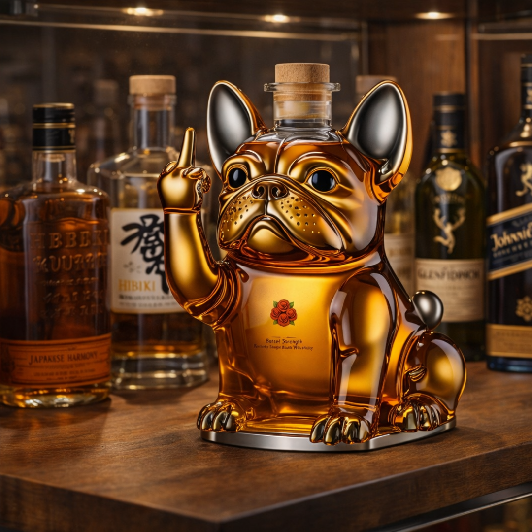 Botella de whisky - Edición Perros