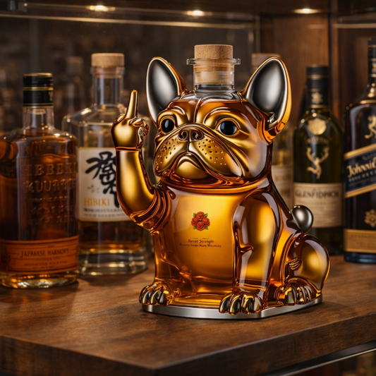 Botella de whisky - Edición Perros