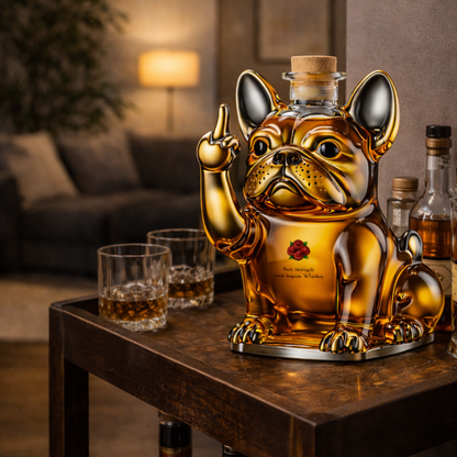 Botella de whisky - Edición Perros