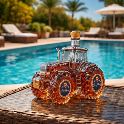 Botella de whisky - Edición especial Tractor