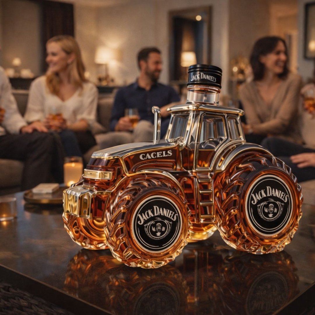 Botella de whisky - Edición especial Tractor