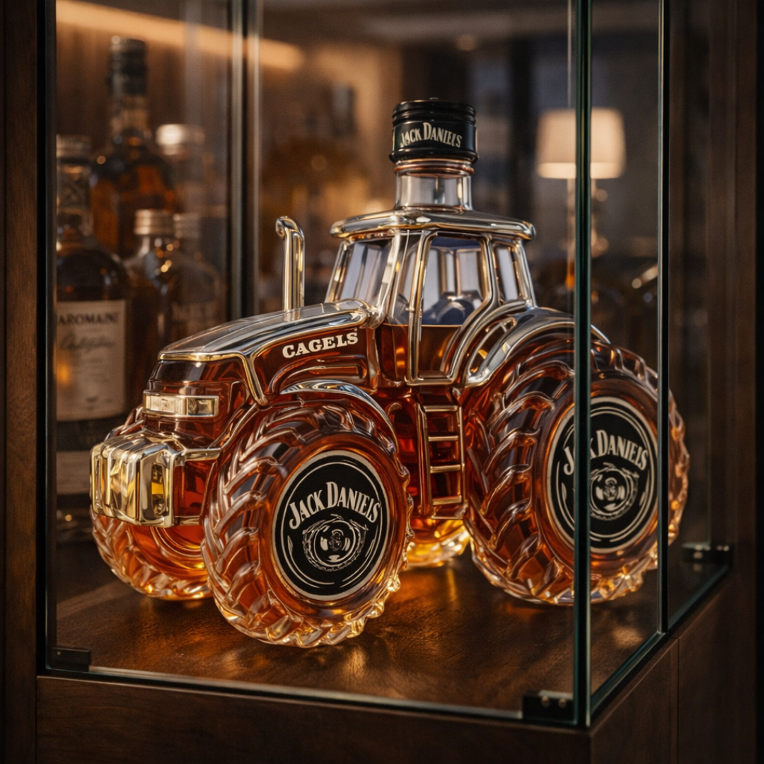 Botella de whisky - Edición especial Tractor