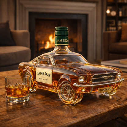 Botella de whisky - Edición Mustang