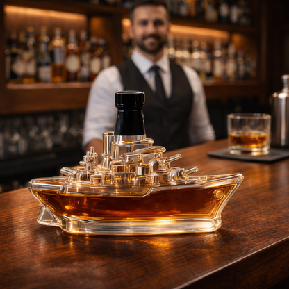 Botella de whisky - Edición Marina