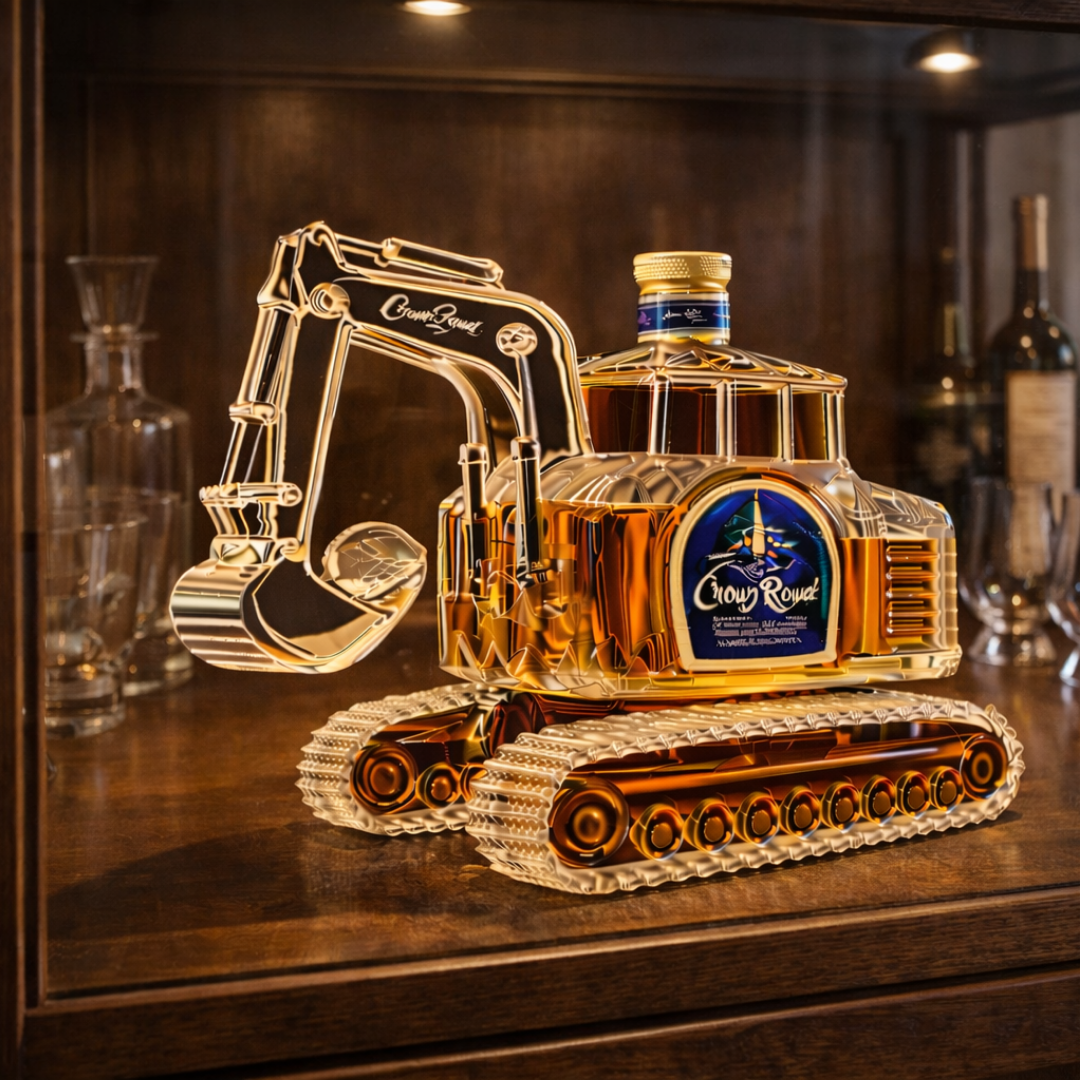 Botella de whisky - Edición Excavadora