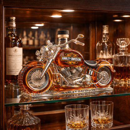 Botella de whisky - Edición Harley Davidson