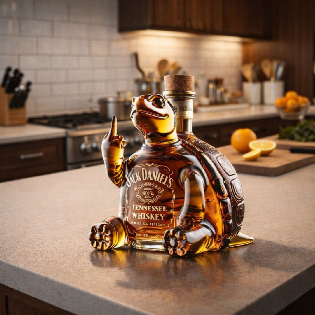 Botella de whisky - Edición Tortuga